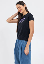 APPLIQUE NYC LOGO TEE