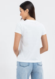 Embroidered Design Graphic Tee