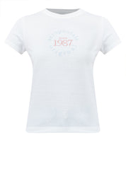 Embroidered Design Graphic Tee