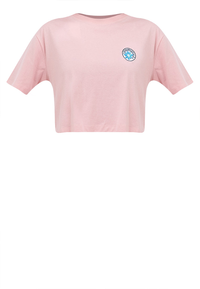 FLORAL PATCH BOXY TEE