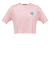 FLORAL PATCH BOXY TEE
