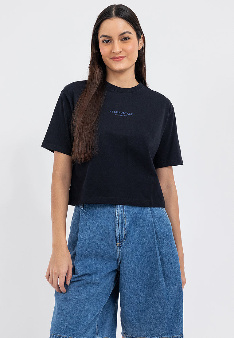 ONLINE EXCLUSIVE: MINIMALIST LOGO BOXY TEE