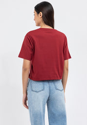 ONLINE EXCLUSIVE: MINIMALIST LOGO BOXY TEE