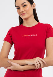 TWO-TONED LOGO TEE