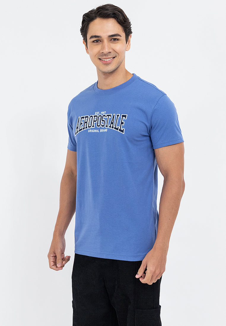 APPLIQUE AND EMBROIDERED LOGO TEE