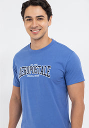 APPLIQUE AND EMBROIDERED LOGO TEE