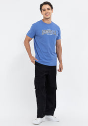 APPLIQUE AND EMBROIDERED LOGO TEE