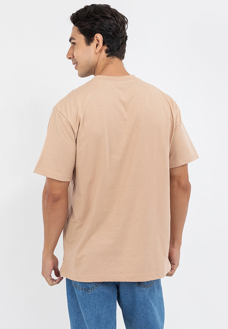 EMBOSSED LOGO DESIGN TEE