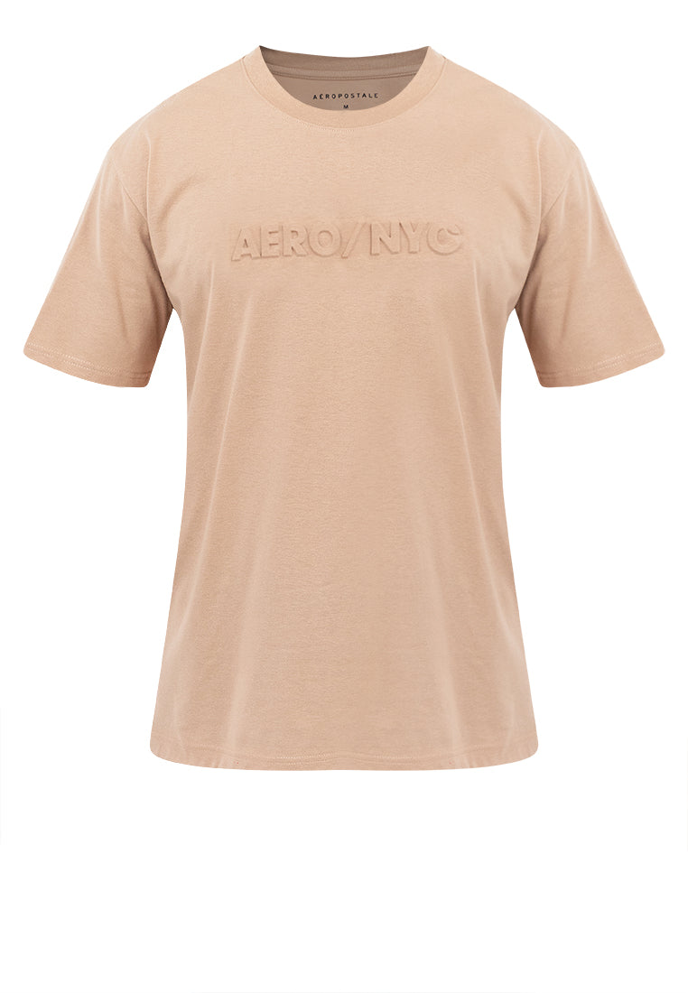 EMBOSSED LOGO DESIGN TEE