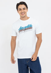 TRIPLE HUE SCRIPT LOGO TEE