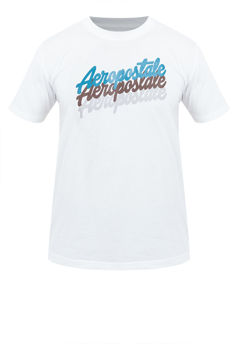 TRIPLE HUE SCRIPT LOGO TEE