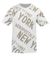 NEW YORK AOP LOOSE TEE