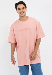 EMBOSSED LOGO DESIGN TEE