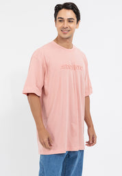EMBOSSED LOGO DESIGN TEE