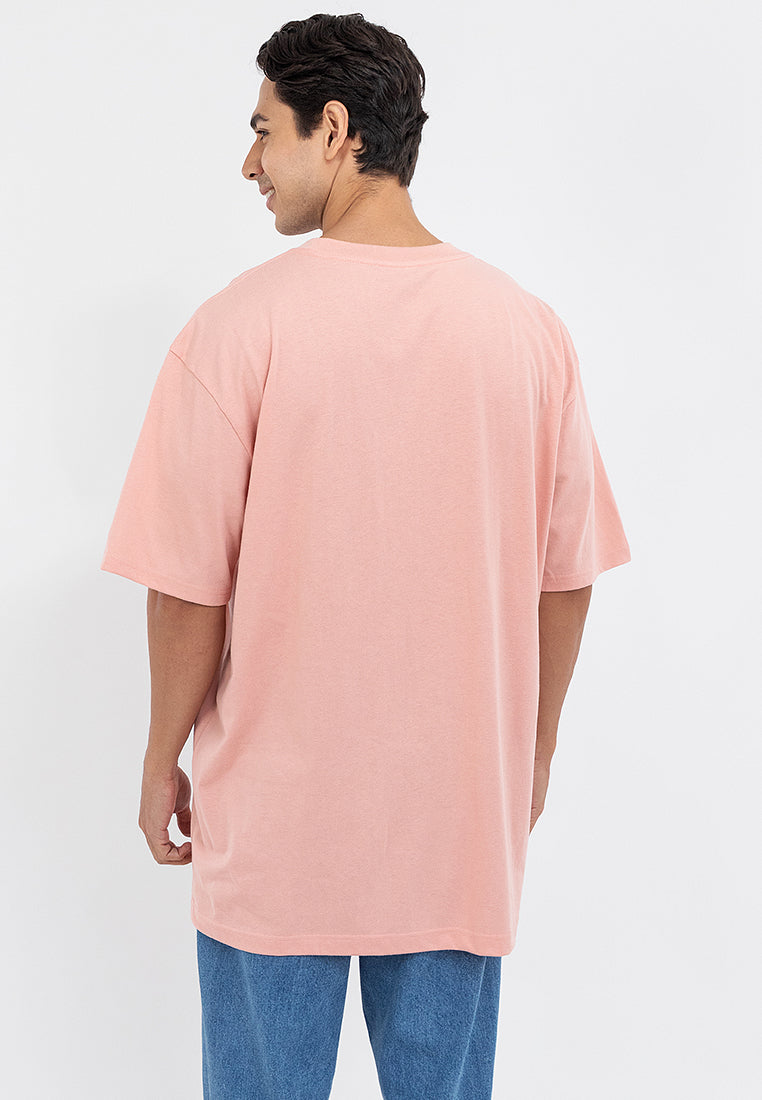 EMBOSSED LOGO DESIGN TEE