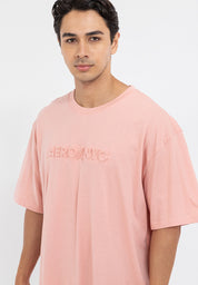 EMBOSSED LOGO DESIGN TEE