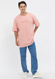 EMBOSSED LOGO DESIGN TEE