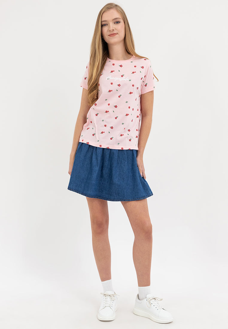 All Over Print Graphic Tee