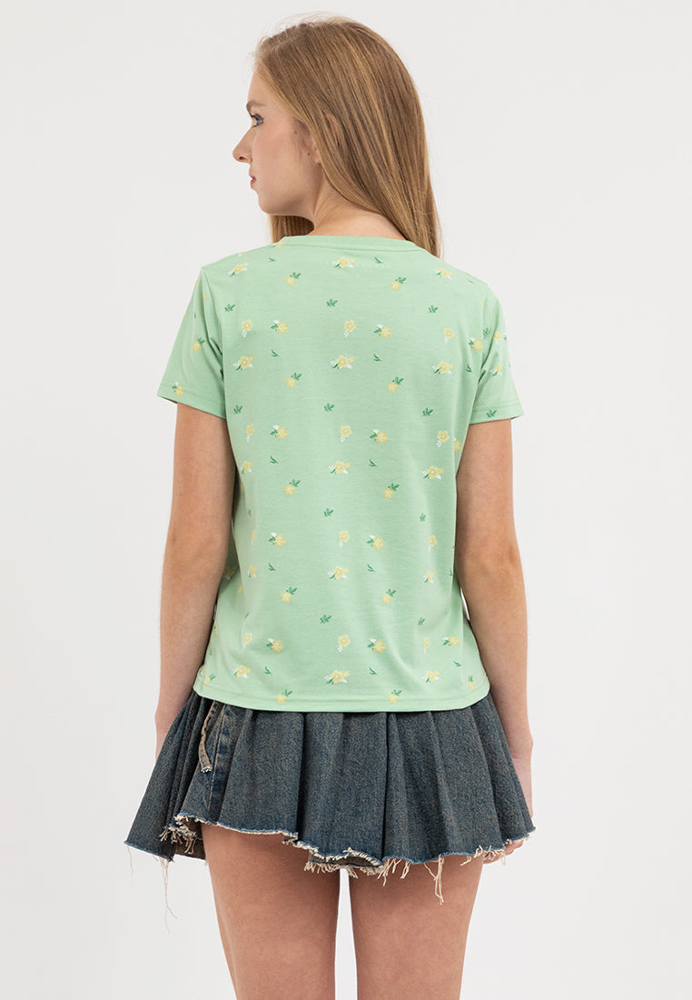All Over Print Graphic Tee