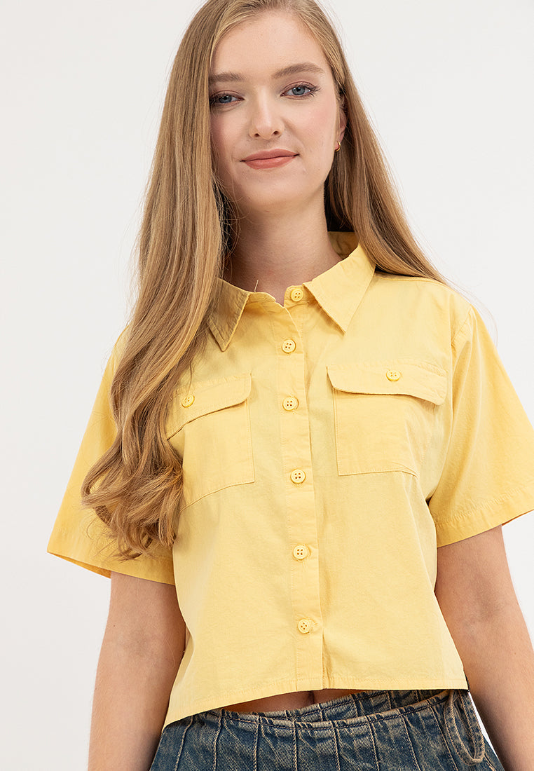 Boxy Button Down