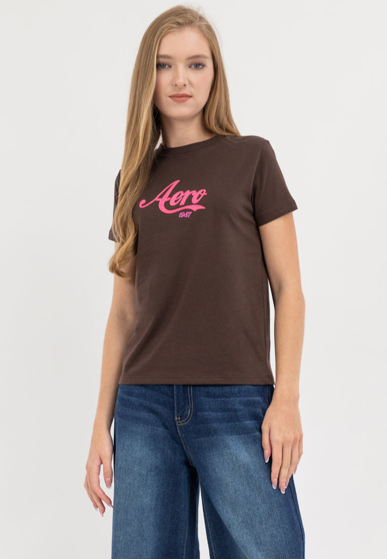 Applique Logo Graphic Tee