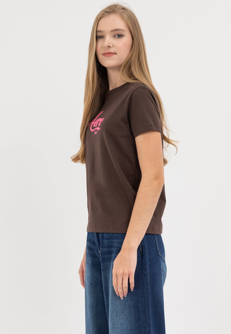 Applique Logo Graphic Tee