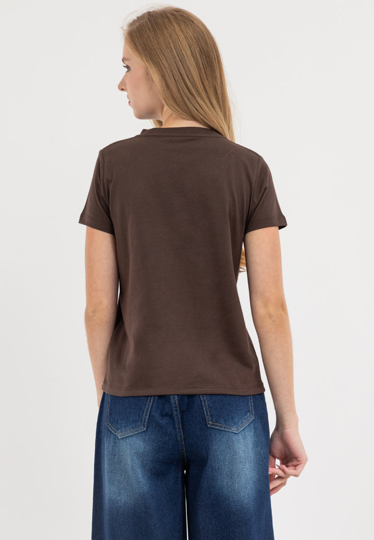 Applique Logo Graphic Tee