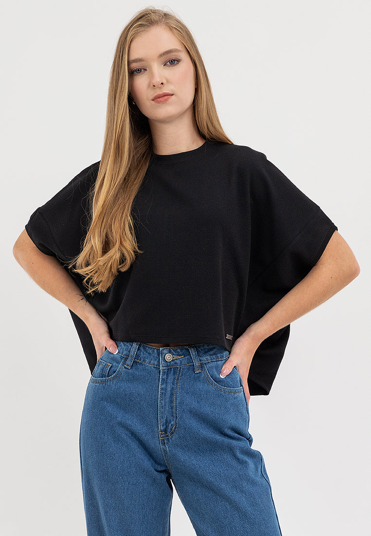 Oversized Waffle Tee