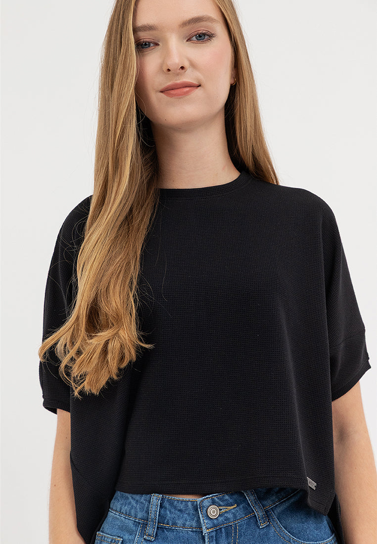 Oversized Waffle Tee