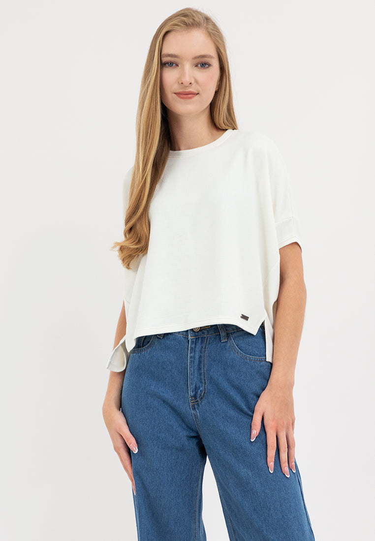 Oversized Waffle Tee