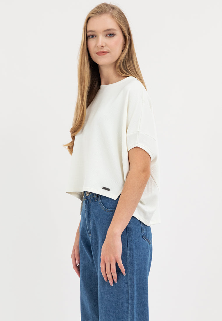 Oversized Waffle Tee