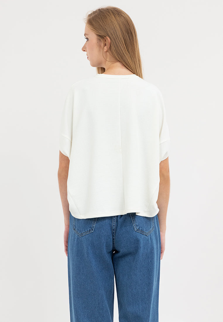 Oversized Waffle Tee