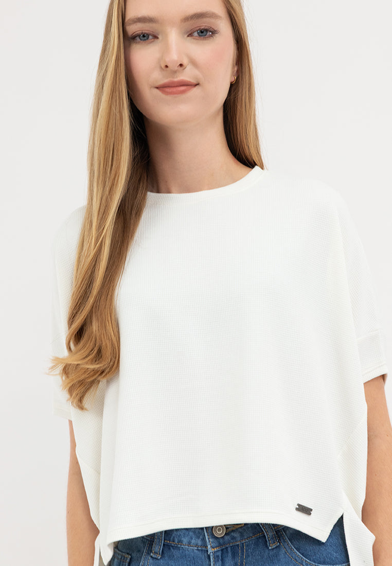 Oversized Waffle Tee