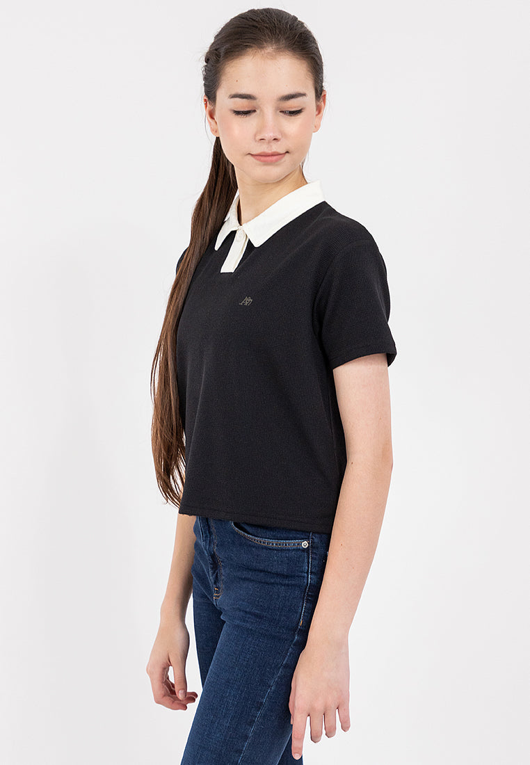Boxy Fit Polo Shirt