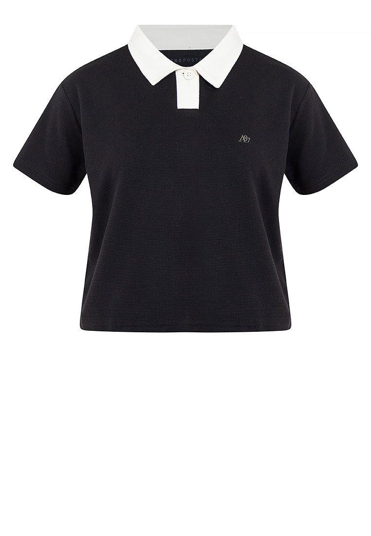 Boxy Fit Polo Shirt