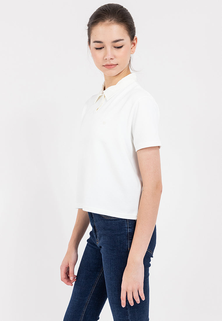 Boxy Fit Polo Shirt
