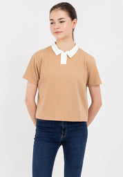 Boxy Fit Polo Shirt