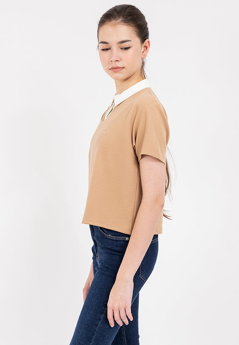 Boxy Fit Polo Shirt