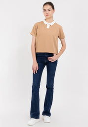 Boxy Fit Polo Shirt