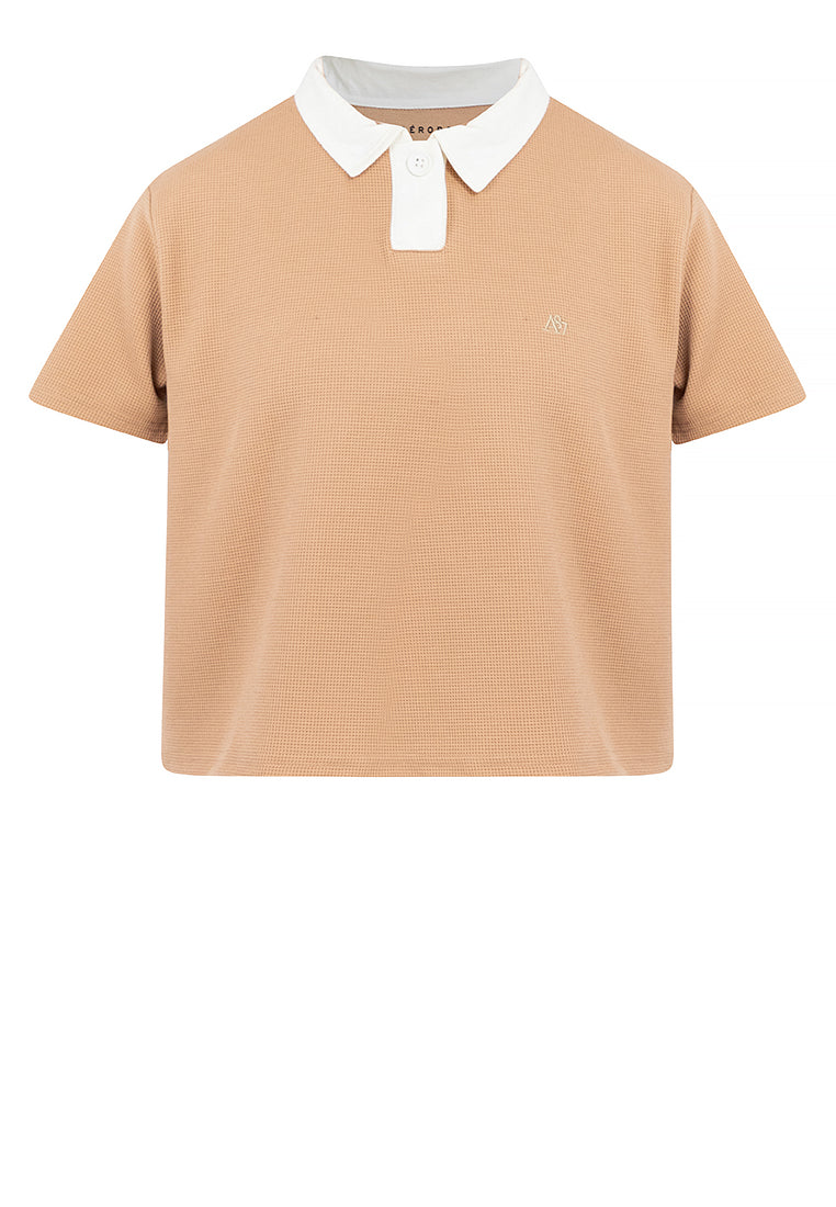 Boxy Fit Polo Shirt