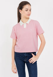 Boxy Fit Polo Shirt