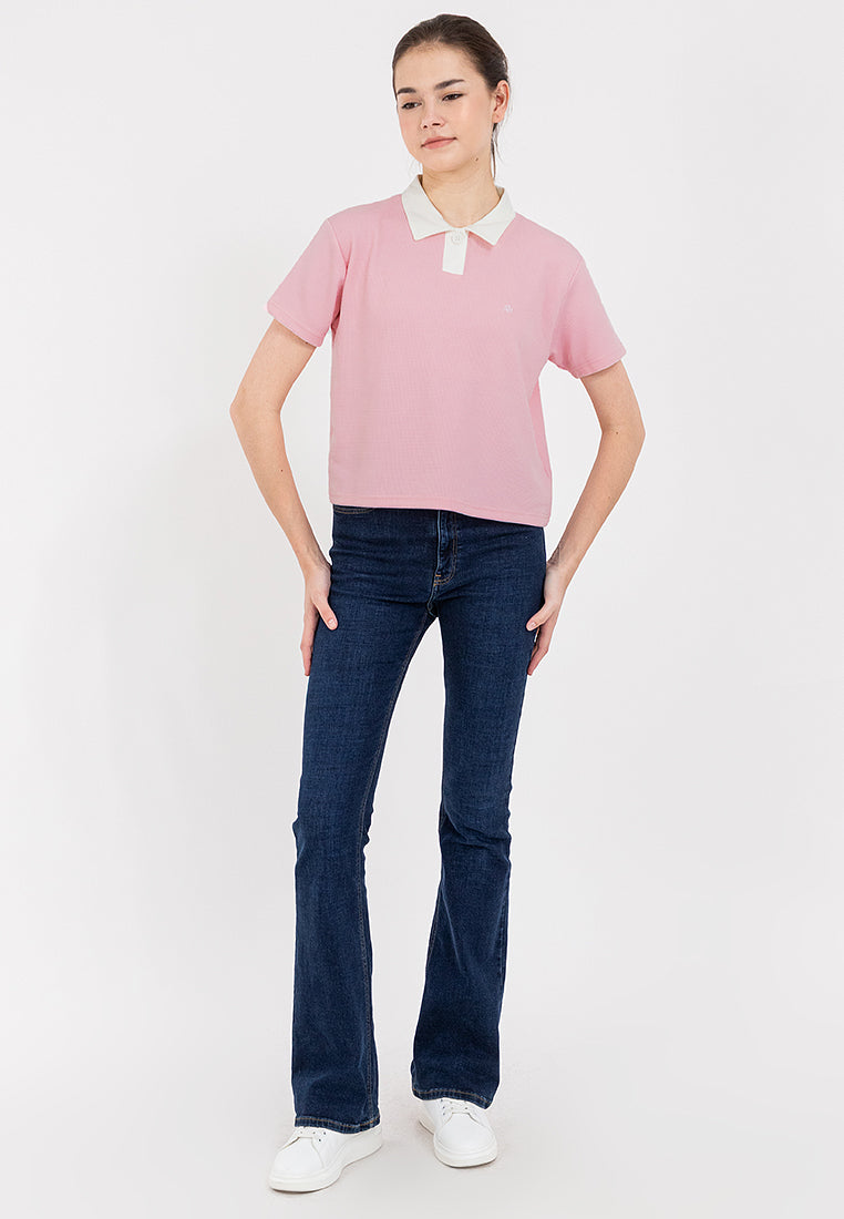 Boxy Fit Polo Shirt