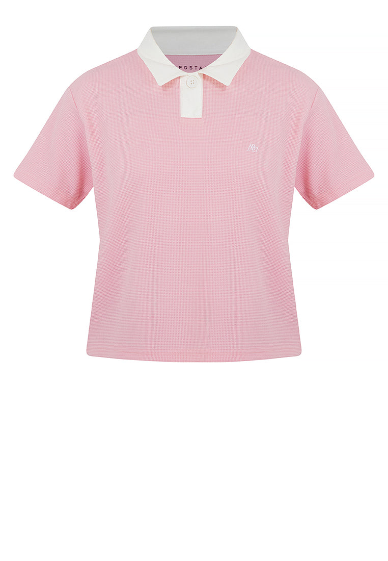 Boxy Fit Polo Shirt
