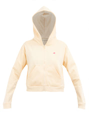 Semi Crop Zip Up Hoodie