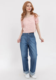 Square Neck Puff Sleeve Top