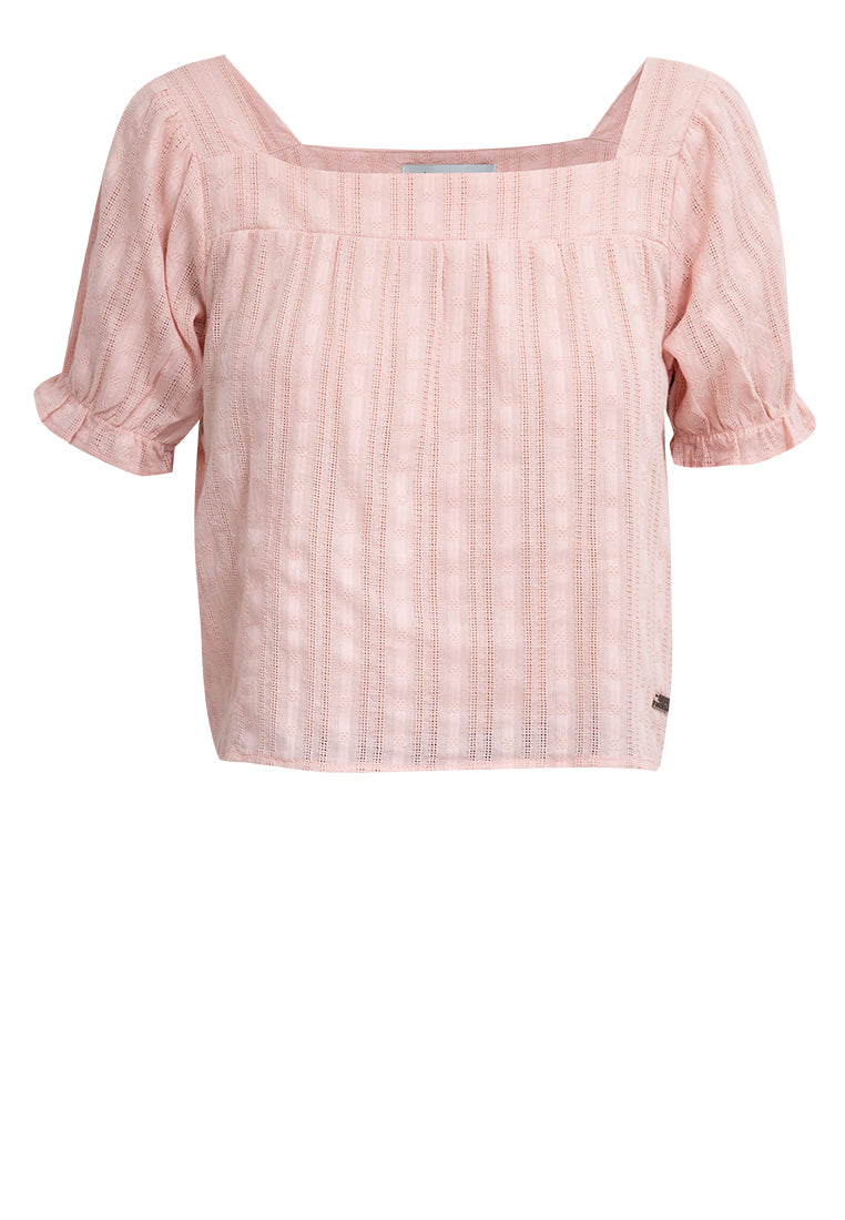 Square Neck Puff Sleeve Top