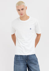 Embroidered Box Logo Essential Tee