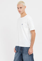 Embroidered Box Logo Essential Tee