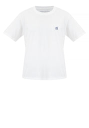 Embroidered Box Logo Essential Tee