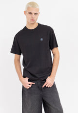 Embroidered Box Logo Essential Tee